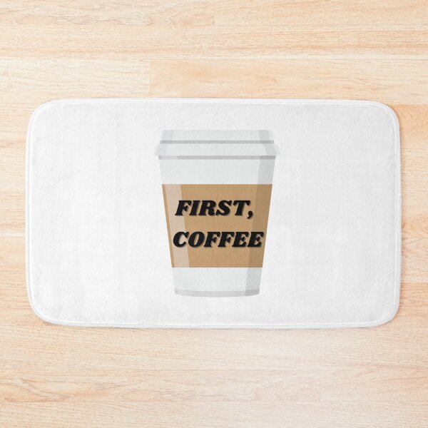 Item preview, First Coffee designed and sold by ChiWellness Shop.