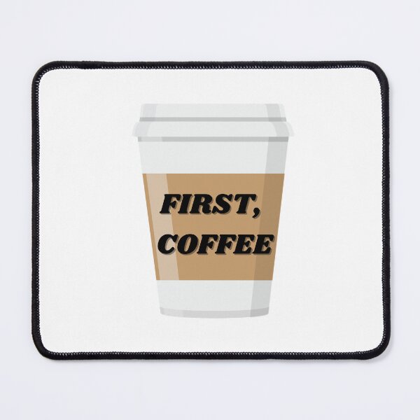 Item preview, First Coffee designed and sold by ChiWellness Shop.