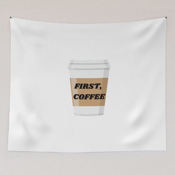 Item preview, First Coffee designed and sold by ChiWellness Shop.