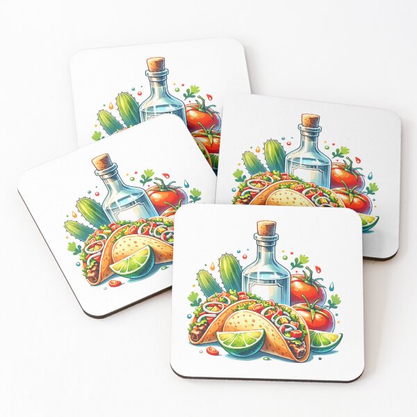 Item preview, Tacos and Tequila designed and sold by PeelZinc.