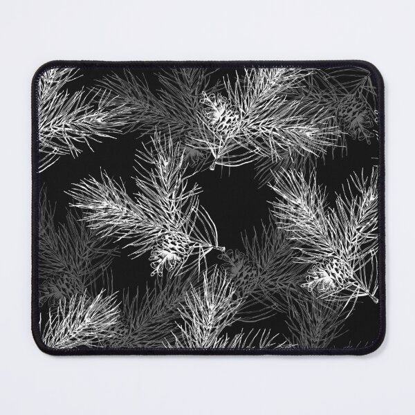 Item preview, pattern with forest branches and pine cones designed and sold by Oleksandra Yurchenko.