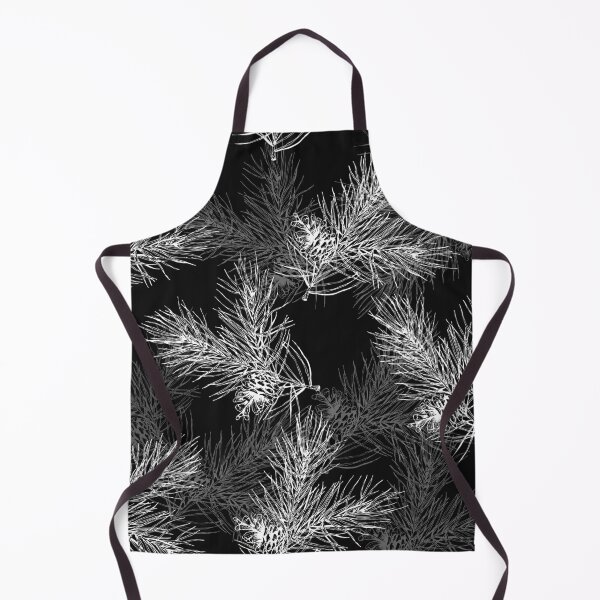 Item preview, pattern with forest branches and pine cones designed and sold by Oleksandra Yurchenko.