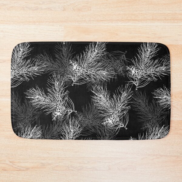 Item preview, pattern with forest branches and pine cones designed and sold by Oleksandra Yurchenko.