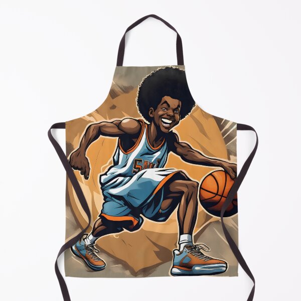 Item preview, A black man playing basketball. designed and sold by Gabi Silva.