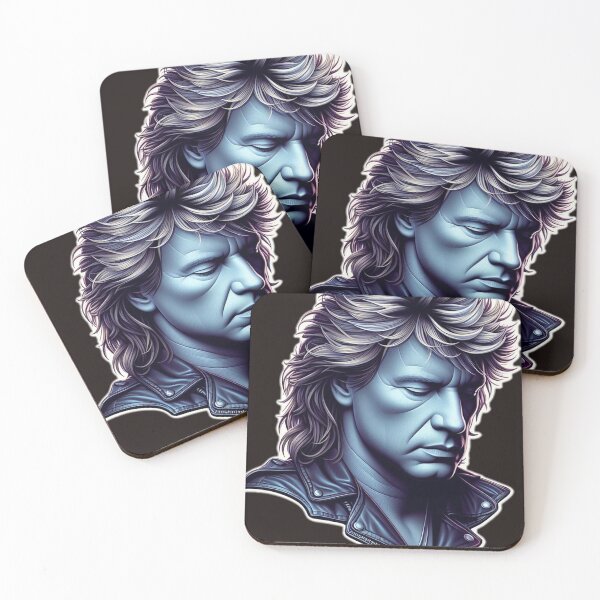 Item preview, Bon Jovi: Rock Royalty with a Heart of Gold designed and sold by myabstractart _RB.