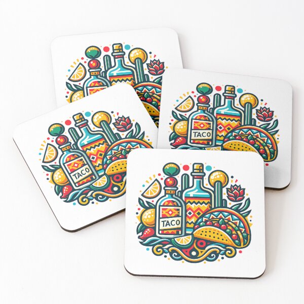 Item preview, Tacos and Tequila designed and sold by PeelZinc.
