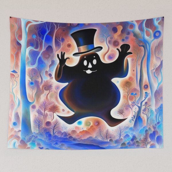 Item preview, Spooky Spook In Top Hat  designed and sold by Owl-o-the-wisp.