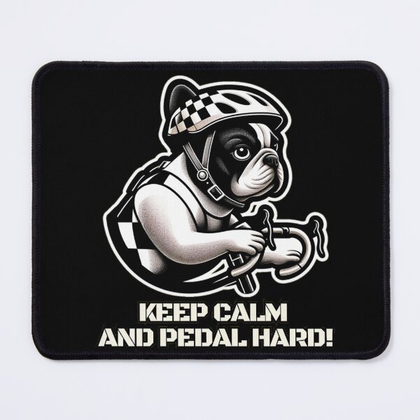 Item preview, Keep calm and pedal hard designed and sold by DShirtRepublic.