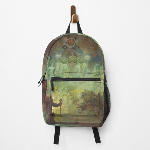 Item preview, The Slav Epic, cycle No.17 Holy Mount Athos, by Alphonse Mucha. HIGH DEFINITION designed and sold by MINDTHECHERRY.