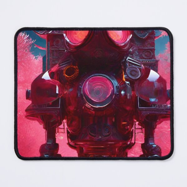 Item preview, Robot in Pinks - Sci Fi Art concept designed and sold by Delerat7.