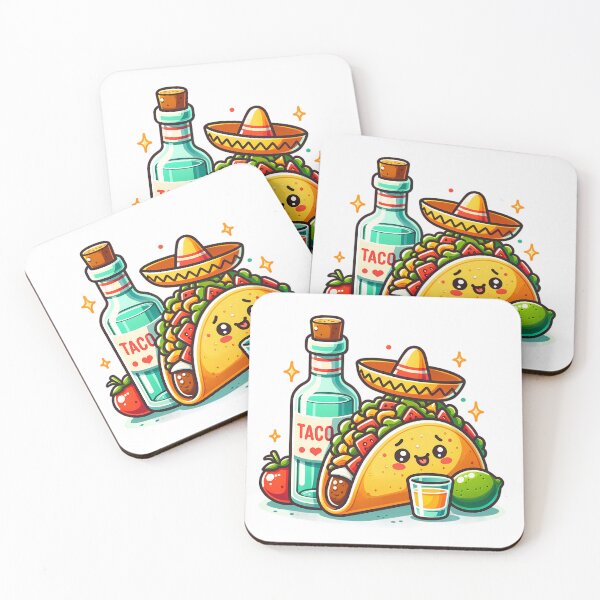 Item preview, Tacos and Tequila designed and sold by PeelZinc.