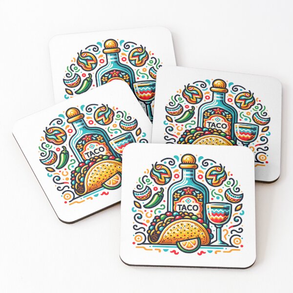Item preview, Tacos and Tequila designed and sold by PeelZinc.