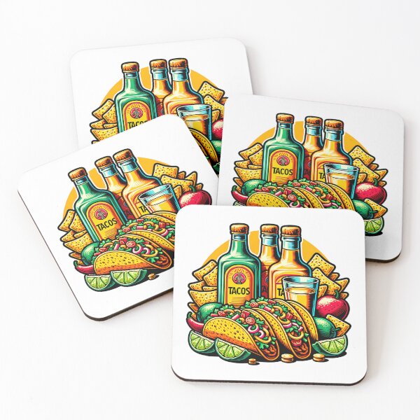 Item preview, Tacos and Tequila designed and sold by PeelZinc.