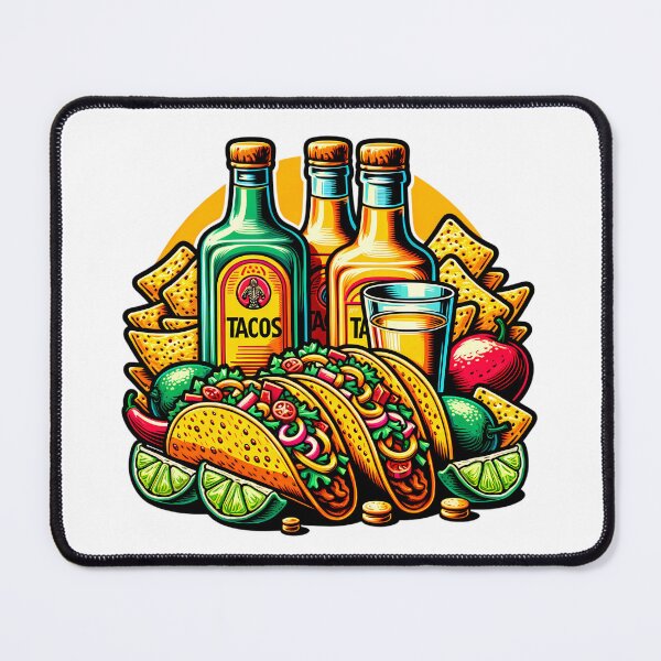 Item preview, Tacos and Tequila designed and sold by PeelZinc.