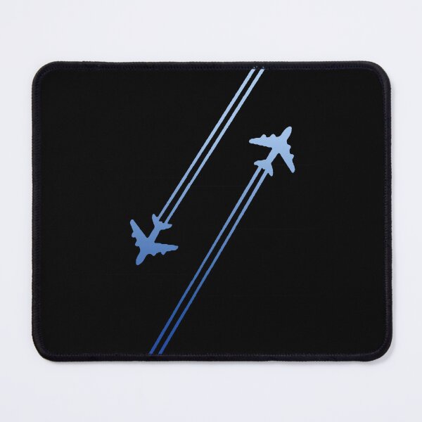 Item preview, Blue Gradient Airplanes designed and sold by Ellia Arts.