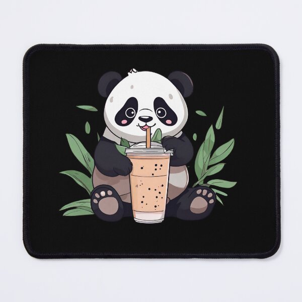 Item preview, Cute Boba Tea Lover  kawaii panda  designed and sold by Artistusha.