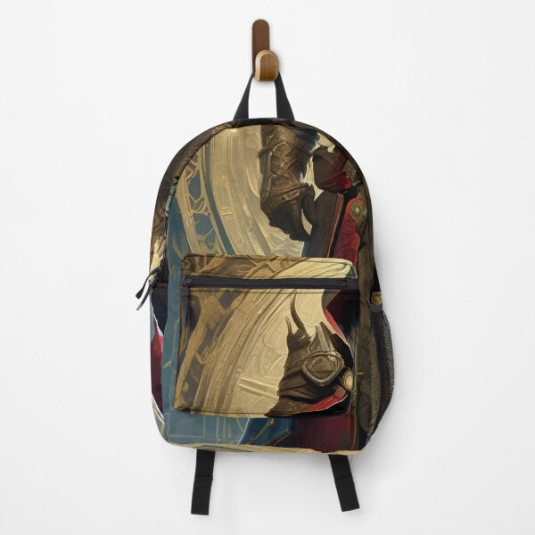 Item preview, Wizard in Red and Gold - Dark Fantasy Art concept designed and sold by Delerat7.