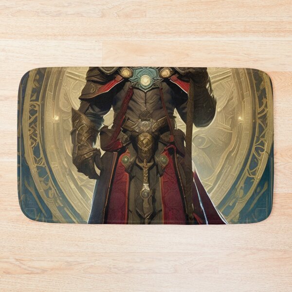 Item preview, Wizard in Red and Gold - Dark Fantasy Art concept designed and sold by Delerat7.