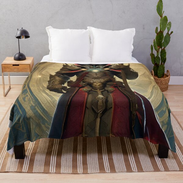 Item preview, Wizard in Red and Gold - Dark Fantasy Art concept designed and sold by Delerat7.
