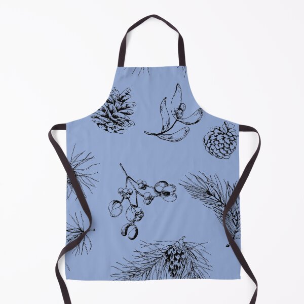 Item preview, pattern with forest branches and pine cones designed and sold by Oleksandra Yurchenko.