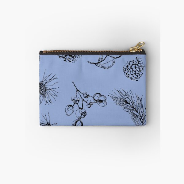 Item preview, pattern with forest branches and pine cones designed and sold by Oleksandra Yurchenko.