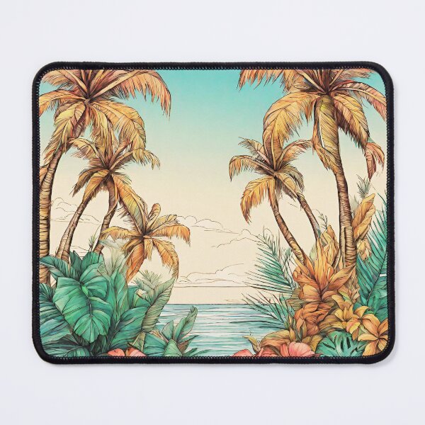 Item preview, Botanical Paradise: Tropical Landscape designed and sold by Aurorartsprint.