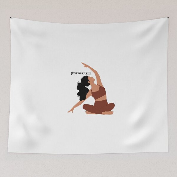 Item preview, Just Breathe designed and sold by ChiWellness Shop.