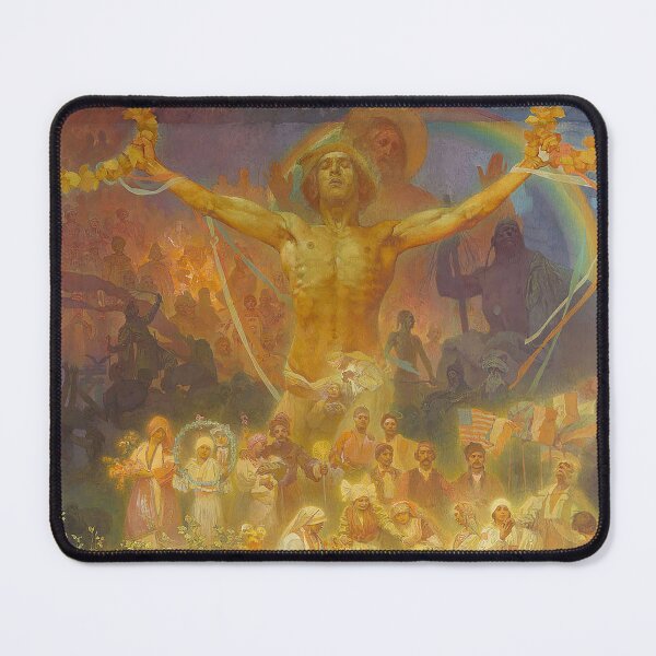 Item preview, The Slav Epic, cycle No. 20, Apotheosis of the Slavs, by Alphonse Mucha. HIGH DEFINITION designed and sold by MINDTHECHERRY.