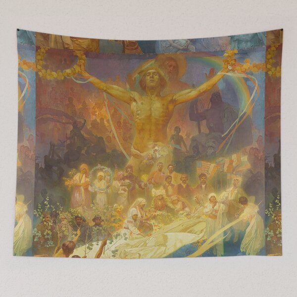 Item preview, The Slav Epic, cycle No. 20, Apotheosis of the Slavs, by Alphonse Mucha. HIGH DEFINITION designed and sold by MINDTHECHERRY.