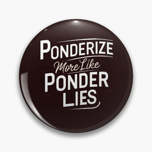 Item preview, Ponder Lies- Exmormon Quotes designed and sold by LazyLearners.