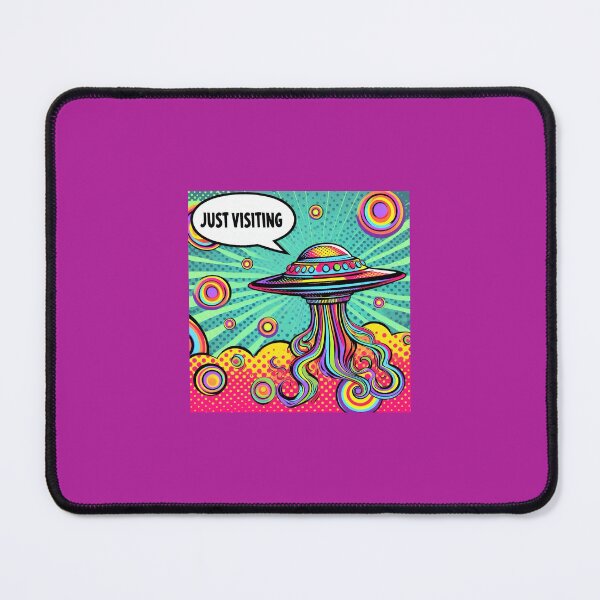 Item preview, Psychedelic Rendition of UAP Visitors. designed and sold by robinreva.