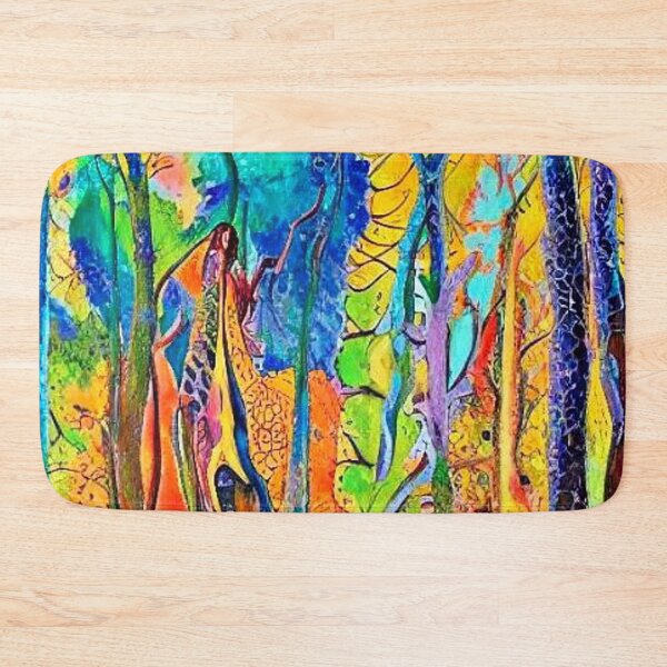 Item preview, Camouflaged Giraffe in forest designed and sold by George Hutton Hunter.