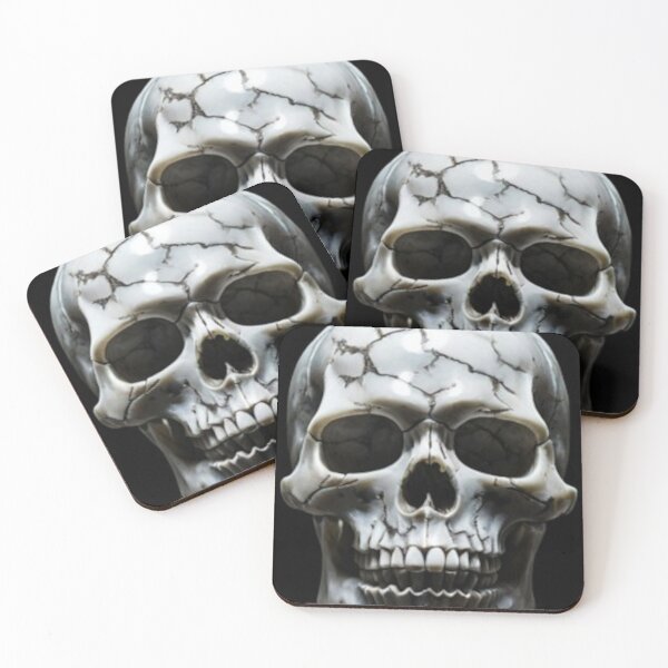 Item preview, Crystal Skull (Howlite) designed and sold by Zendragon-Store.