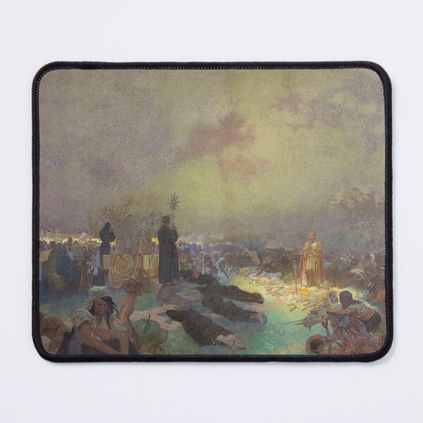 Item preview, The Slav Epic, cycle No.11 After the Battle of Vítkov Hill, by Alphonse Mucha. HIGH DEFINITION designed and sold by MINDTHECHERRY.