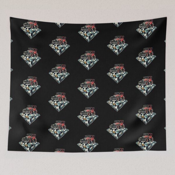Item preview, Luxury Ride: Timeless Car Meets Sparkling Gem designed and sold by artwaves.