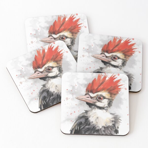 Item preview, Watercolor woodpecker designed and sold by Simplysnowden.