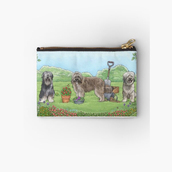 Item preview, The Garden Catalan Sheepdog designed and sold by Elspeth Rose Design.