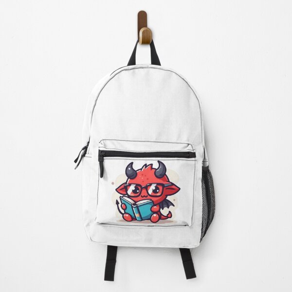 Item preview, Kawaii Chirpy Demon With Glasses designed and sold by CanvasCutie.