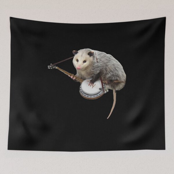 Item preview, Opossum Playing Banjo designed and sold by ScottWilso42.
