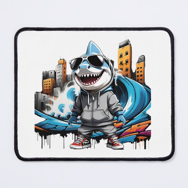Item preview, Cool Shark, Urban Graffiti designed and sold by DMiracleStore.