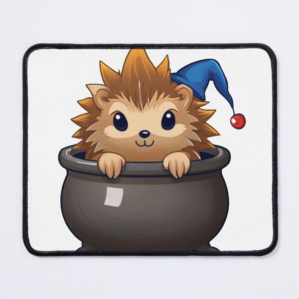 Item preview, Hedgehog in the Witch Cauldron designed and sold by omerfdln34.