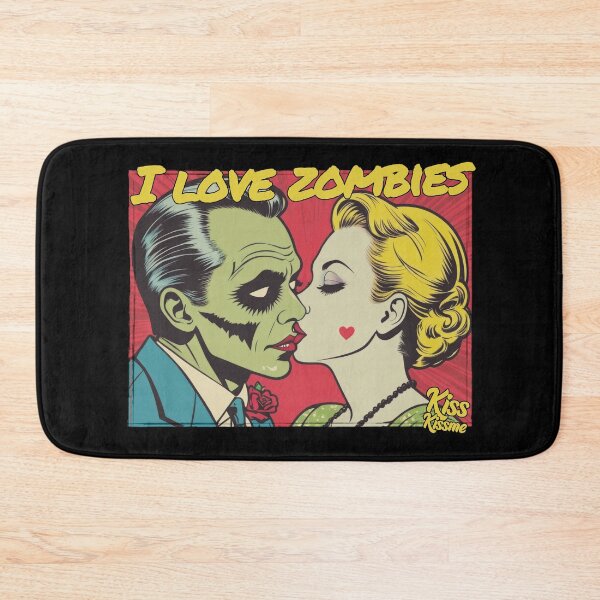 Item preview, i love zombies designed and sold by DiscoKiss - Quality printing guaranteed..
