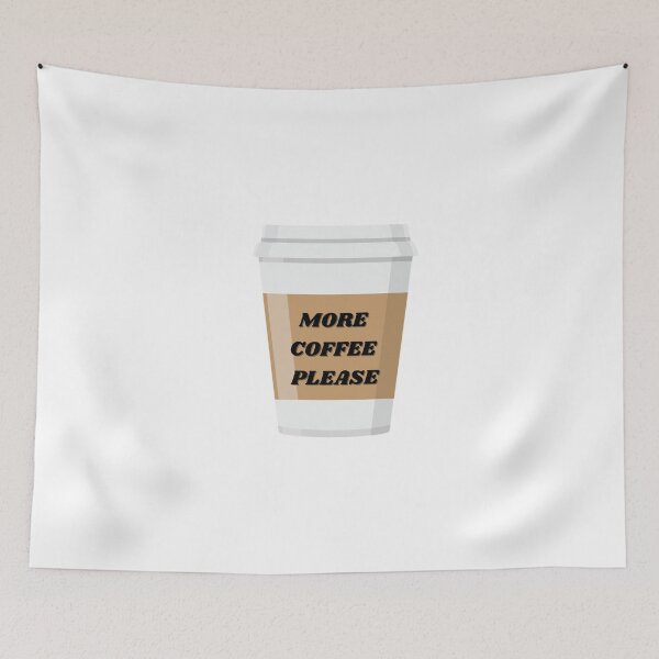 Item preview, More Coffee Please designed and sold by ChiWellness Shop.