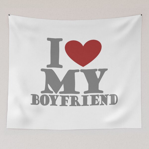 Item preview, I Love My Boyfriend designed and sold by hemp3x.