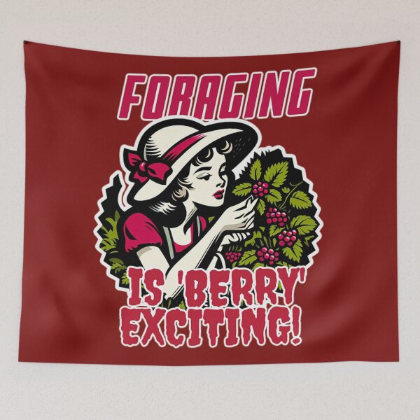 Item preview, Foraging: is 'berry' exciting! designed and sold by DShirtRepublic.