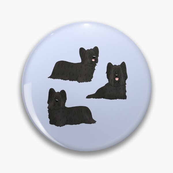 Item preview, Black Skye terrier dog pack  designed and sold by Yaragold.