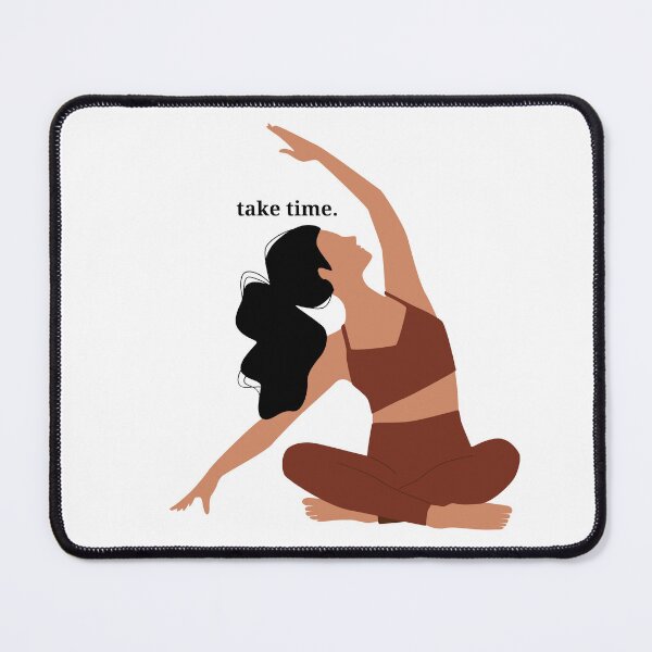 Item preview, Take time, yoga pose designed and sold by ChiWellness Shop.