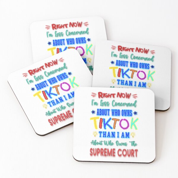 Item preview, Expand the Supreme Court: Right Now I'm Less Concerned About Who Owns TIKTOK Than I Am About Who Owns The Supreme Court designed and sold by MysticOzzy.