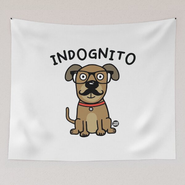 Item preview,  Indognito Dog designed and sold by TODD GOLDMAN.