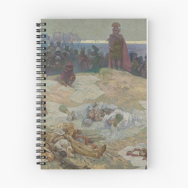 Item preview, The Slav Epic, cycle No.10. After the Battle of Grunwald, by Alphonse Mucha. HIGH DEFINITION designed and sold by MINDTHECHERRY.
